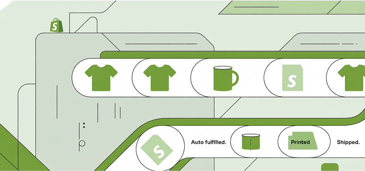 Print-on-demand and automation solutions built on top of Shopify.