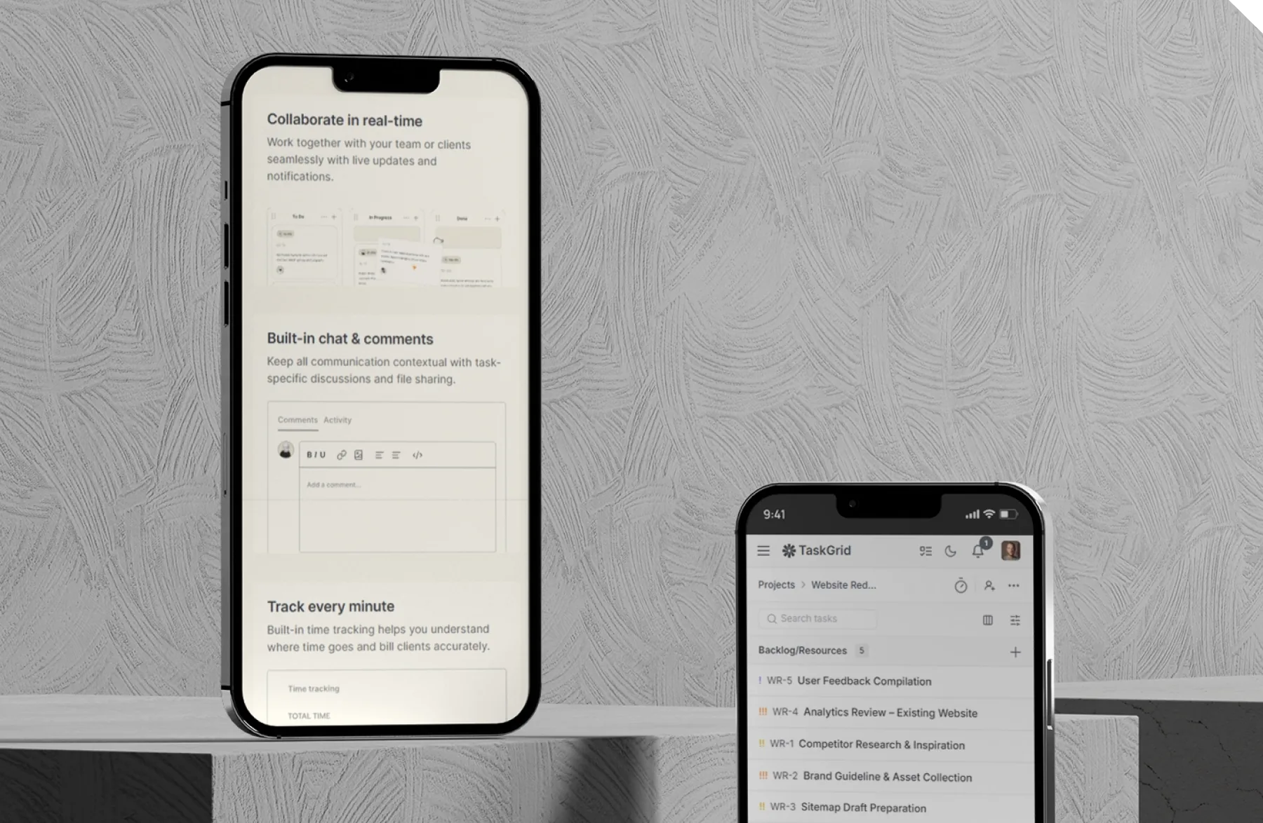 TaskGrid infrastructure view